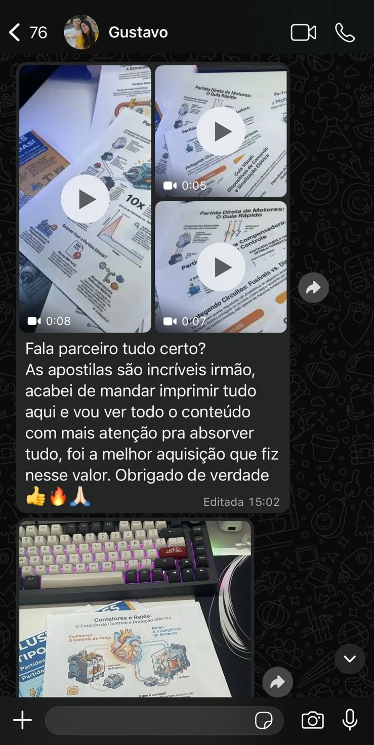 Depoimento de cliente
