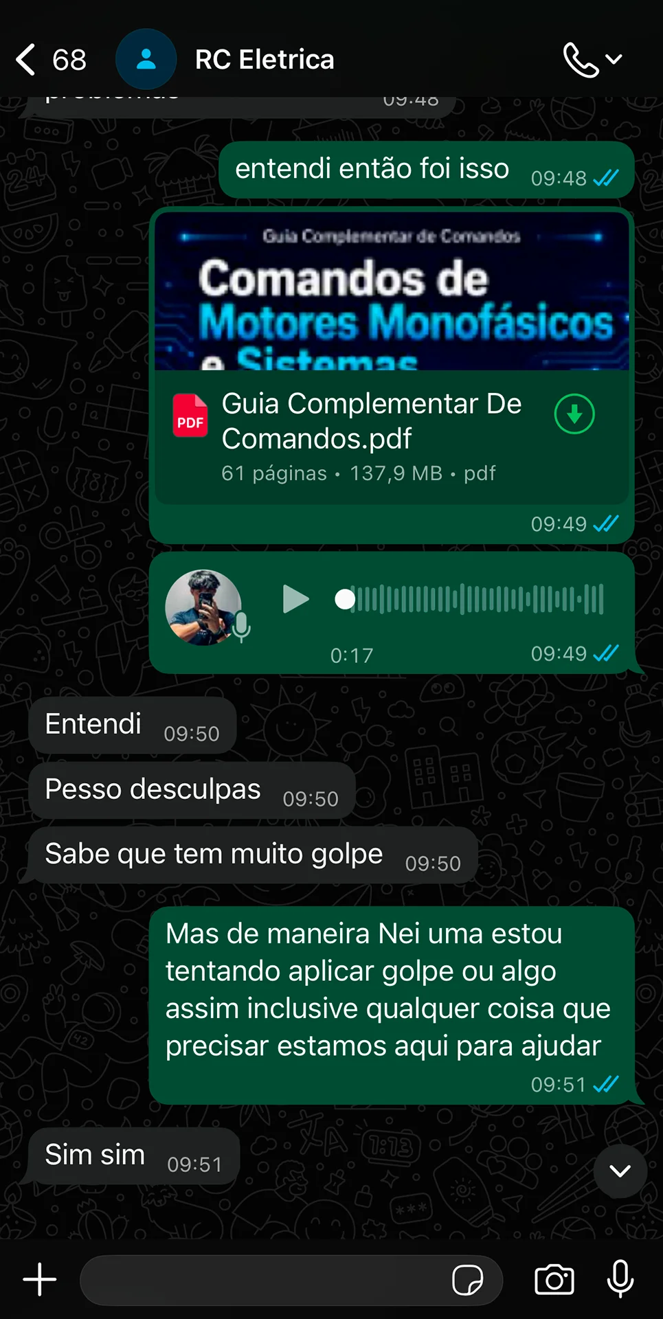 Depoimento de cliente